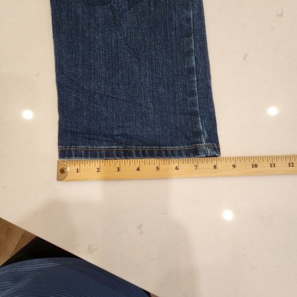 Carhartt Relaxed Fit Bootcut Rugged Flex Stretch Jeans - Mens Size 32x32 Blue - Picture 13 of 13